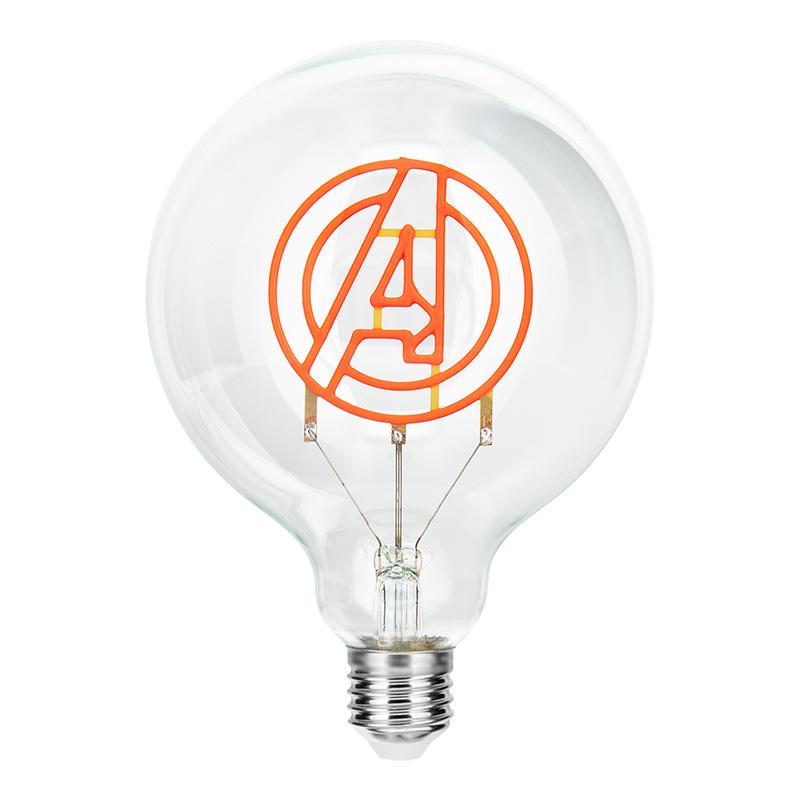 Lampka Żarówka Neonowa Avengers LED