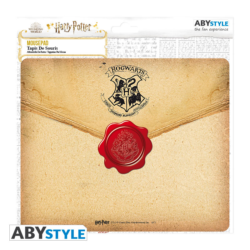 Podkładka pod mysz Harry Potter z motywem list z Hogwartu, ujęcie 2