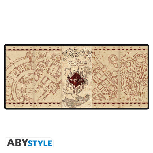 Podkładka pod mysz XXL Harry Potter z motywem The Marauder's Map