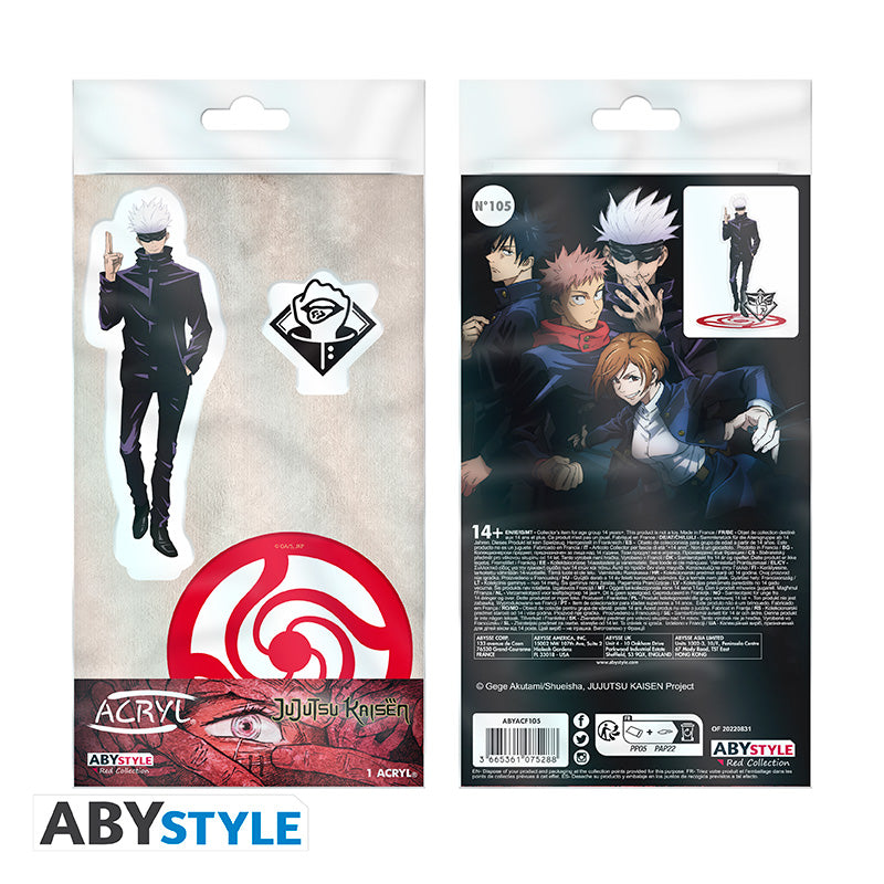 Figurka akrylowa Jujutsu Kaisen z motywem Gojo, ujęcie 2