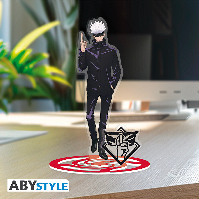 Figurka akrylowa Jujutsu Kaisen z motywem Gojo, ujęcie 3