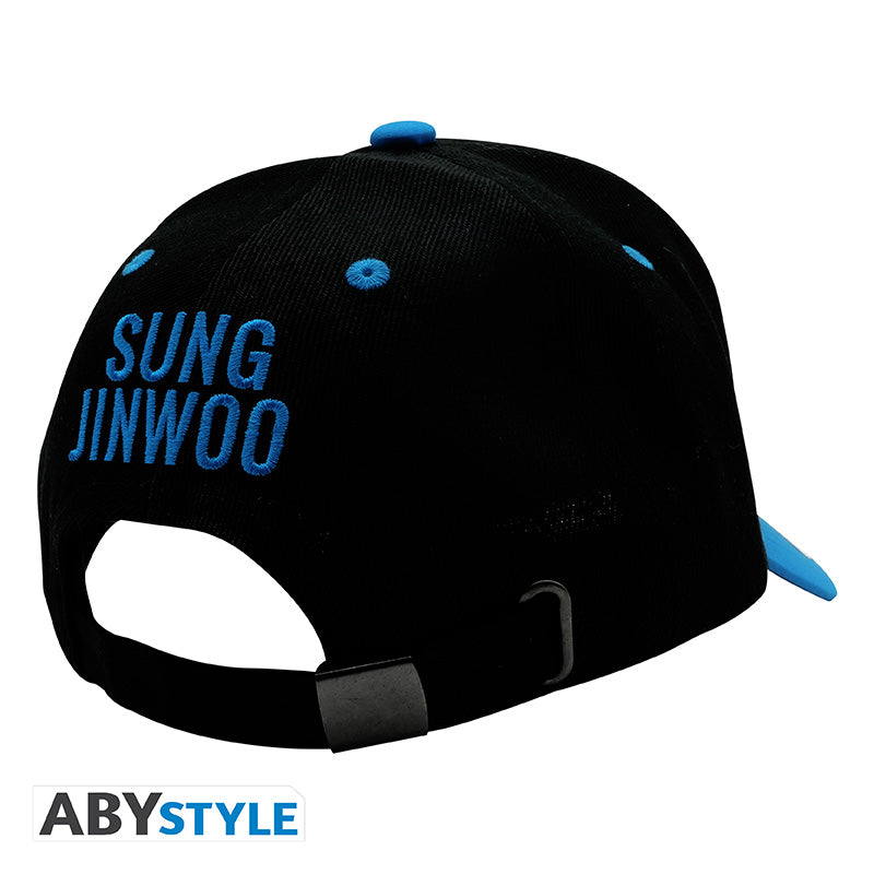 Czapka z daszkiem Solo Leveling z motywem Blue & Black Jinwoo — ujęcie 2