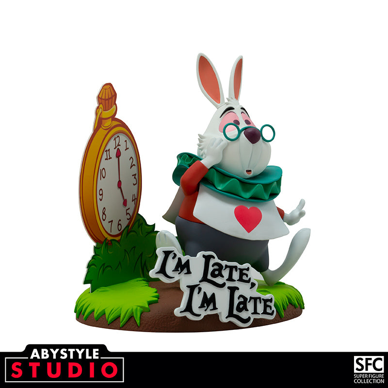 Figurka kolekcjonerska Disney z motywem Biały Królik z Alicji w Krainie Czarów, ujęcie 3
