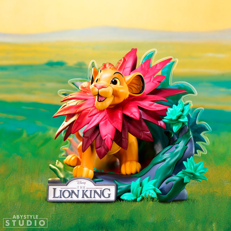 Figurka kolekcjonerska Disney z motywem Simba z Króla Lwa, ujęcie 2