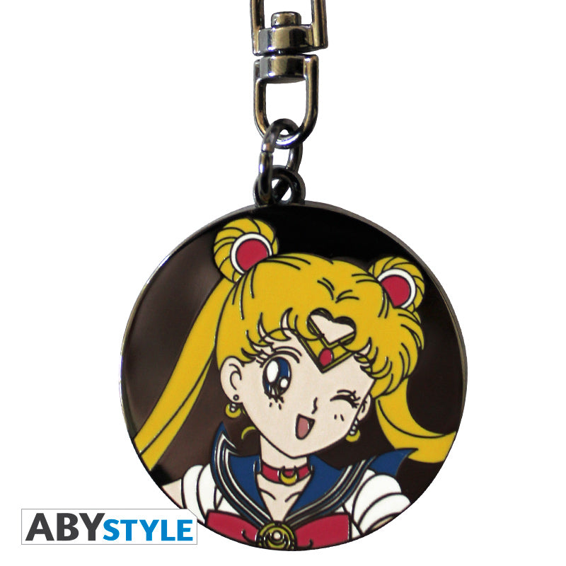 Brelok metalowy Sailor Moon z motywem Sailor Moon
