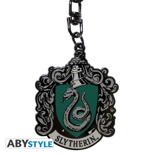 Brelok metalowy Harry Potter z motywem Slytherin