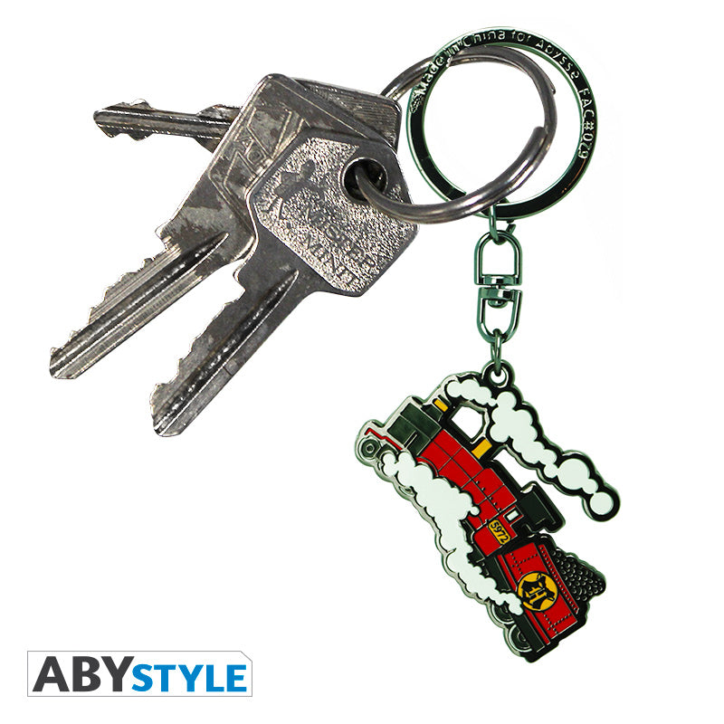Brelok metalowy Harry Potter z motywem Hogwarts Express — ujęcie 2
