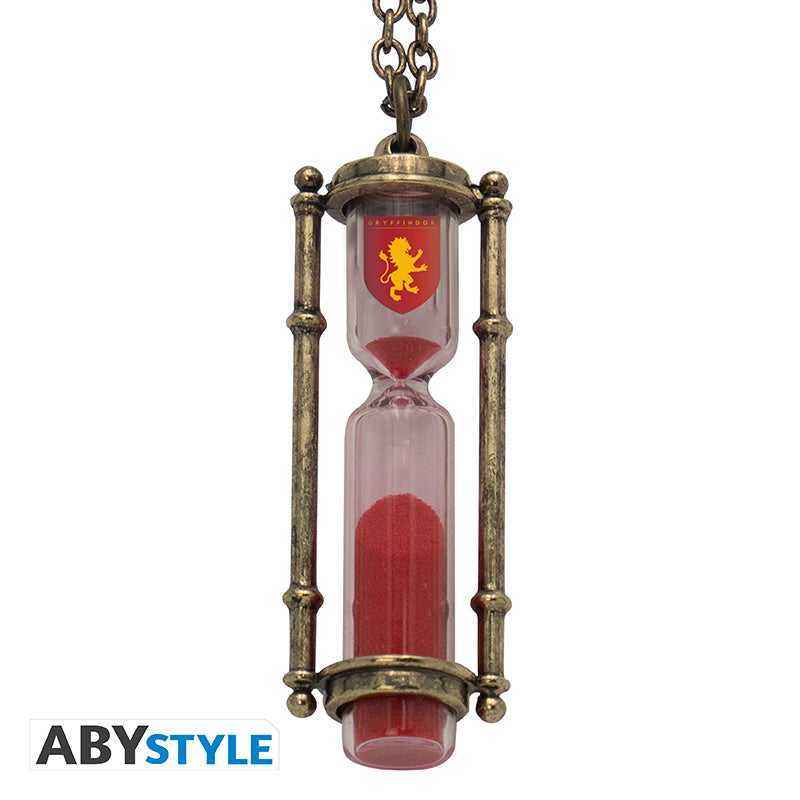 Brelok 3D Harry Potter z motywem Gryffindor hourglass — ujęcie 3