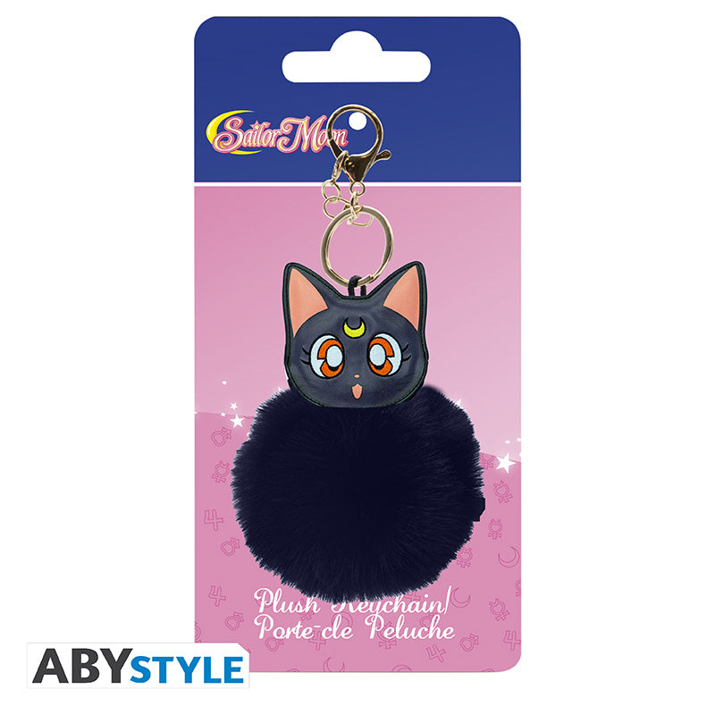 Brelok 3D Sailor Moon z motywem Luna — ujęcie 3