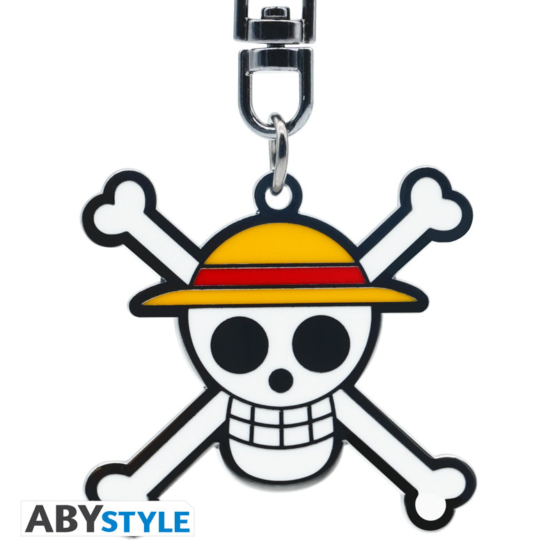 Brelok metalowy One Piece z motywem Skull Luffy