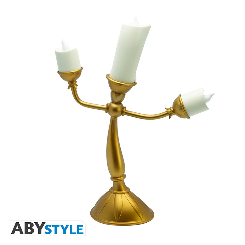 Lampka 3D Disney z motywem Beauty and the Beast Lumière — ujęcie 2
