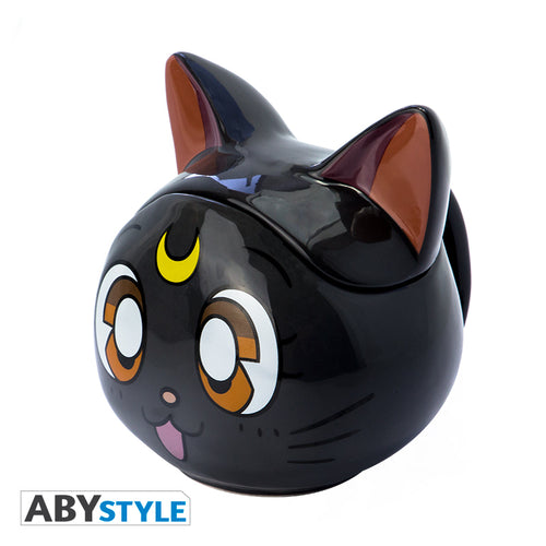Kubek 3D Sailor Moon z motywem Luna