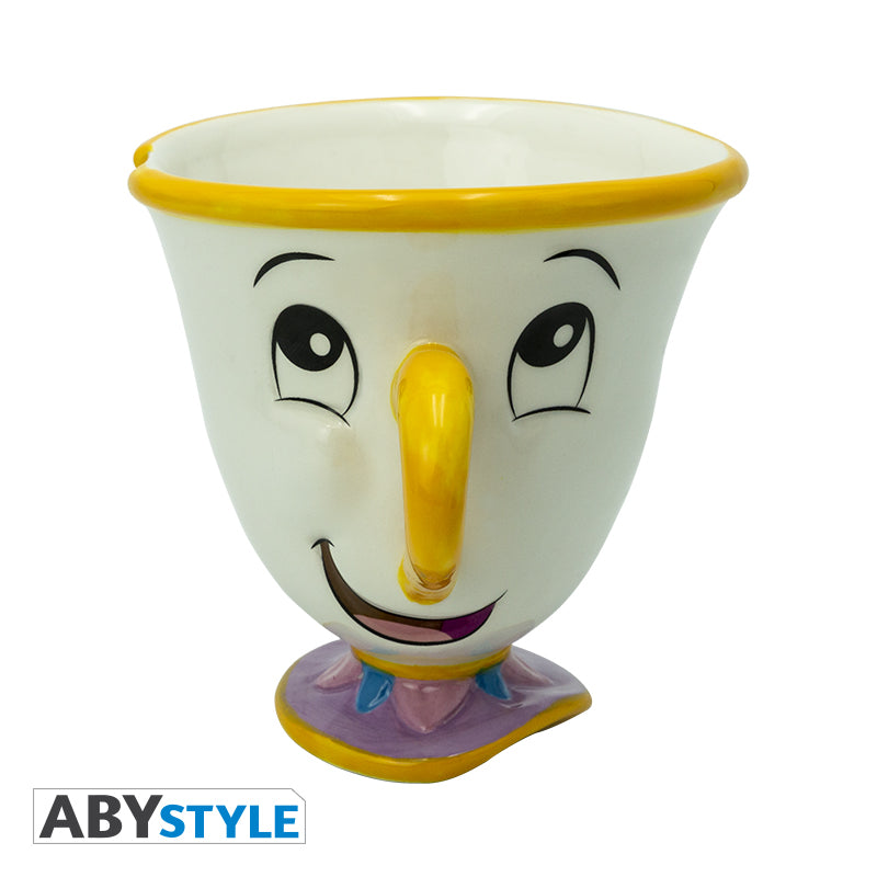Kubek 3D Disney z motywem Beauty & the Beast Chip — ujęcie 3