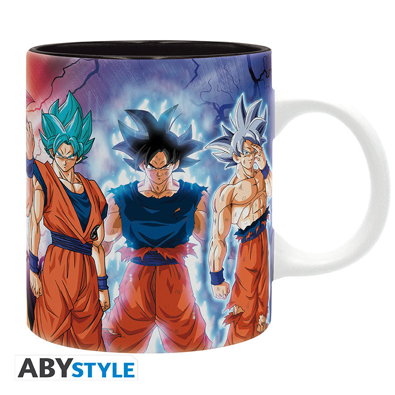 Kubek Dragon Ball z motywem Gokutransformations