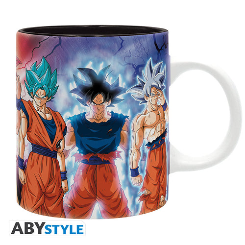 Kubek Dragon Ball z motywem Gokutransformations