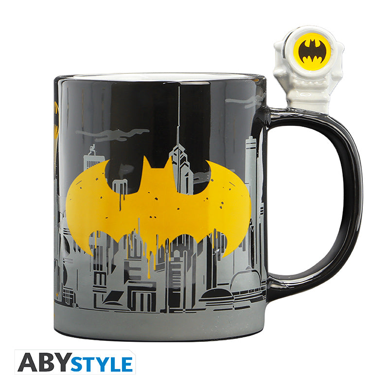 Kubek 3D DC Comics z motywem handle Bat Signal & Batman