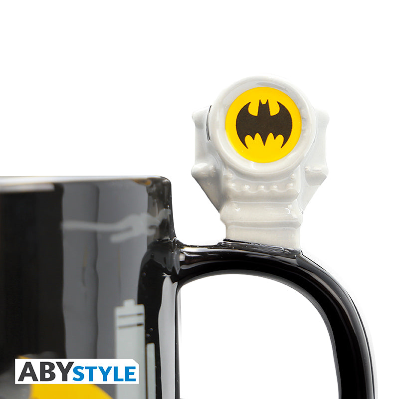 Kubek 3D DC Comics z motywem handle Bat Signal & Batman — ujęcie 3