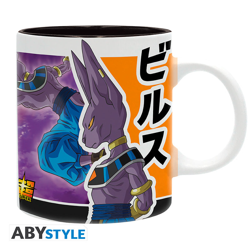 Kubek Dragon Ball z motywem Beerus VS Goku