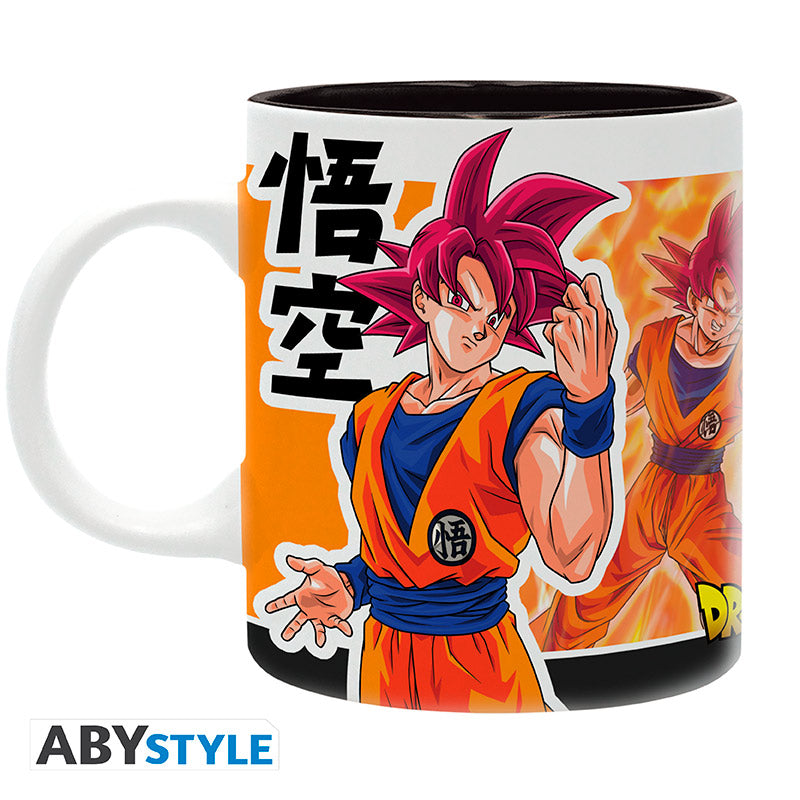 Kubek Dragon Ball z motywem Beerus VS Goku — ujęcie 2