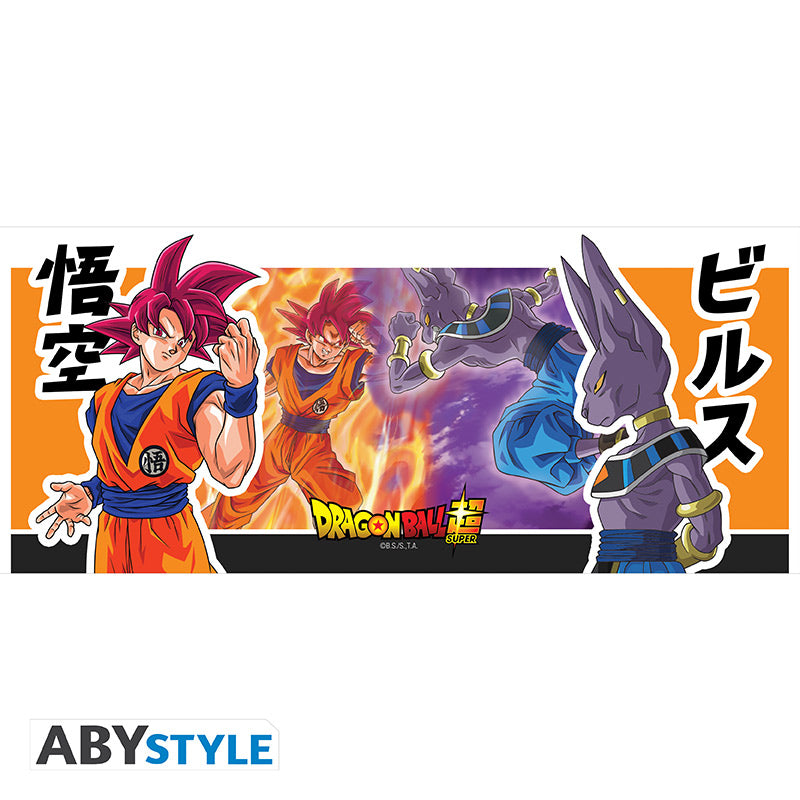 Kubek Dragon Ball z motywem Beerus VS Goku — ujęcie 3
