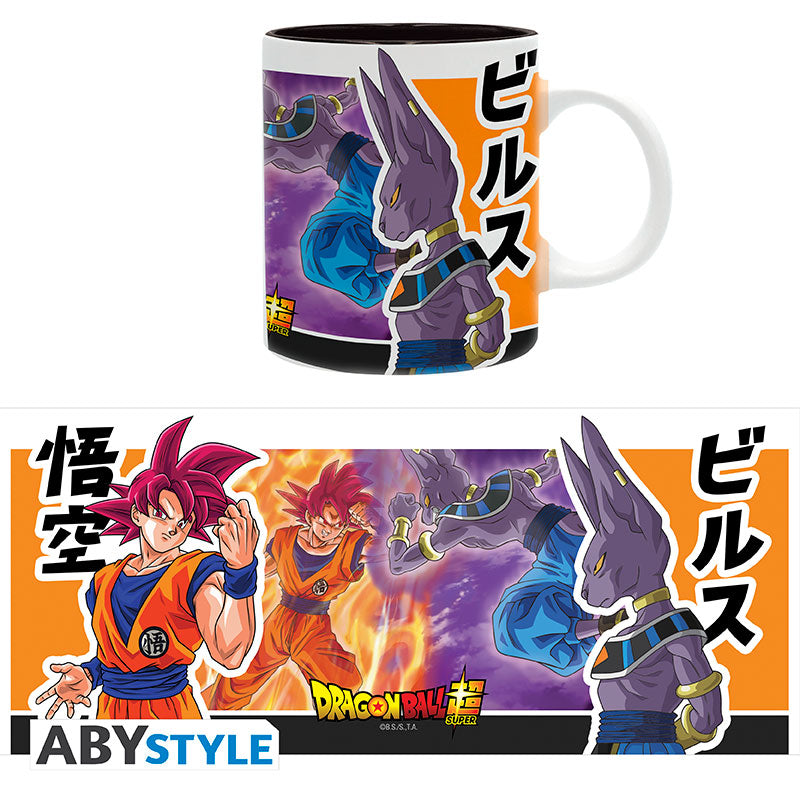 Kubek Dragon Ball z motywem Beerus VS Goku — ujęcie 4