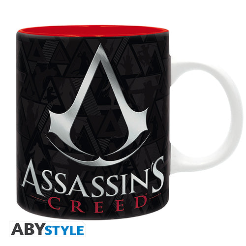 Kubek Assassin's Creed z motywem Crest black & red