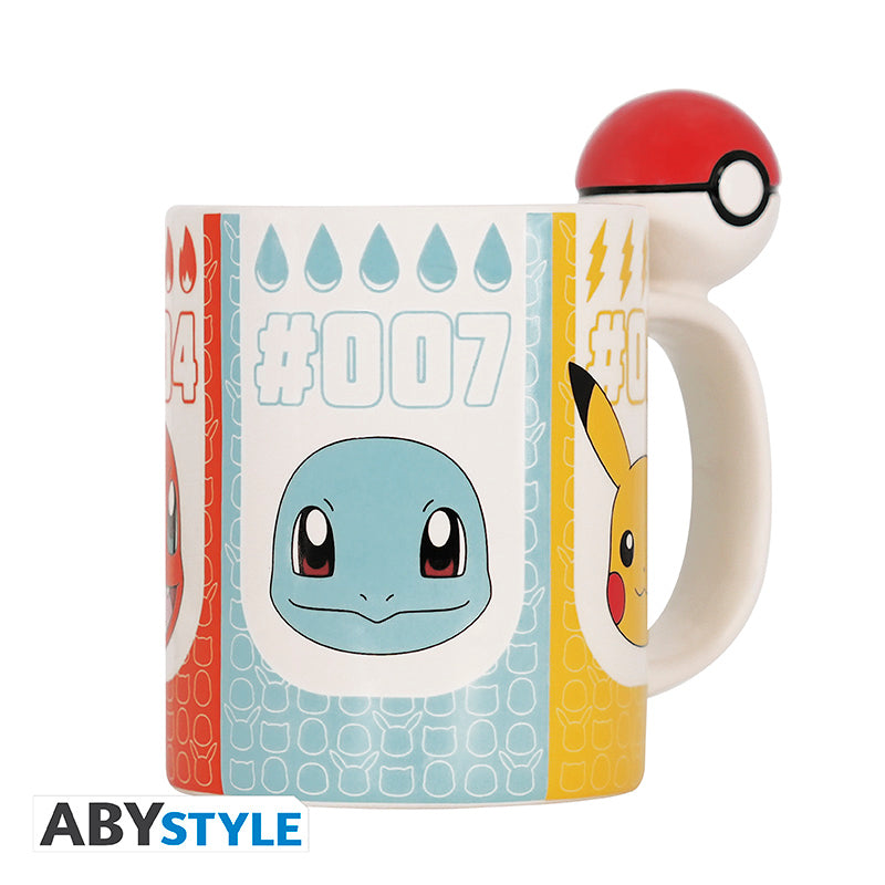 Kubek 3D Pokémon z motywem handle Pokéball