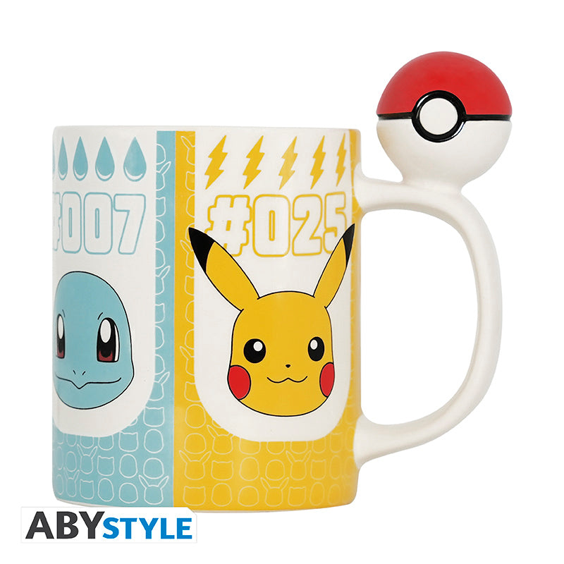 Kubek 3D Pokémon z motywem handle Pokéball — ujęcie 2