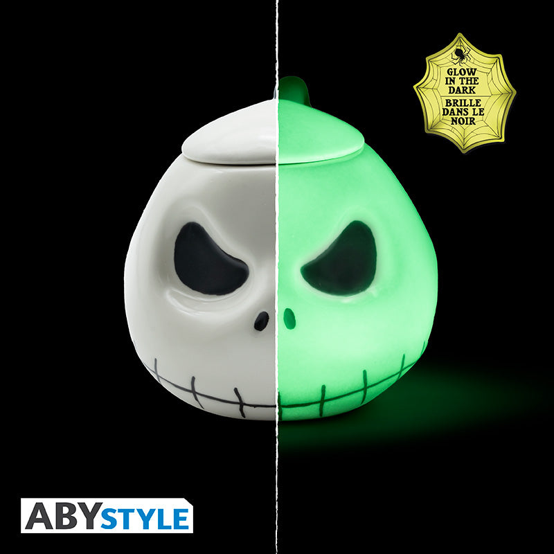 Kubek 3D Miasteczko Halloween z motywem NIGHTMARE BEFORE XMAS Jack Glow in the dark — ujęcie 2