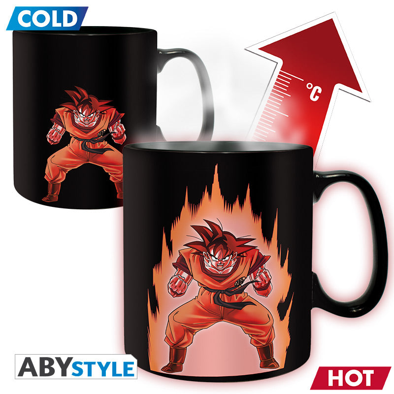 Kubek zmieniający kolor Dragon Ball z motywem Goku