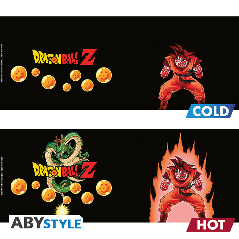 Kubek zmieniający kolor Dragon Ball z motywem Goku — ujęcie 4