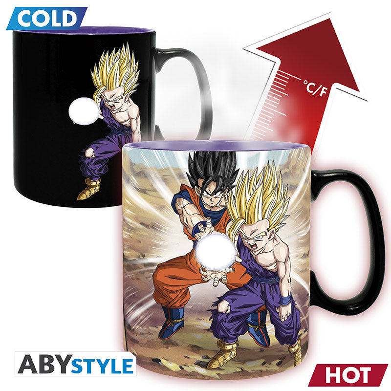 Kubek zmieniający kolor Dragon Ball z motywem Gohan Cell