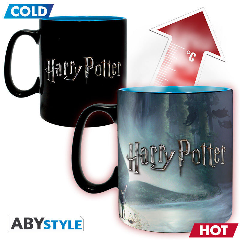 Kubek zmieniający kolor Harry Potter z motywem Patronus — ujęcie 2