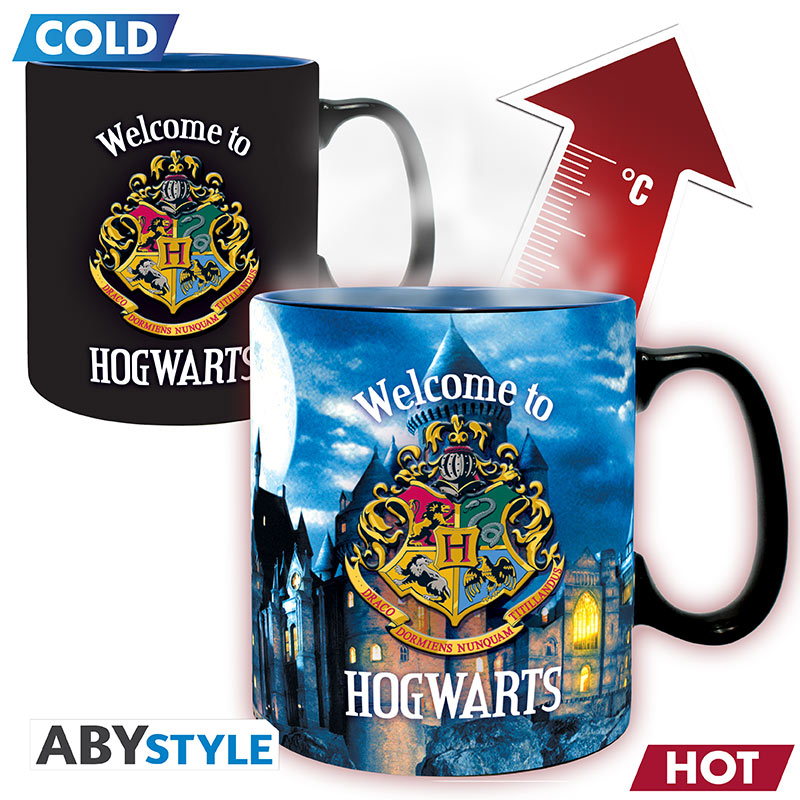 Kubek zmieniający kolor Harry Potter z motywem Letter