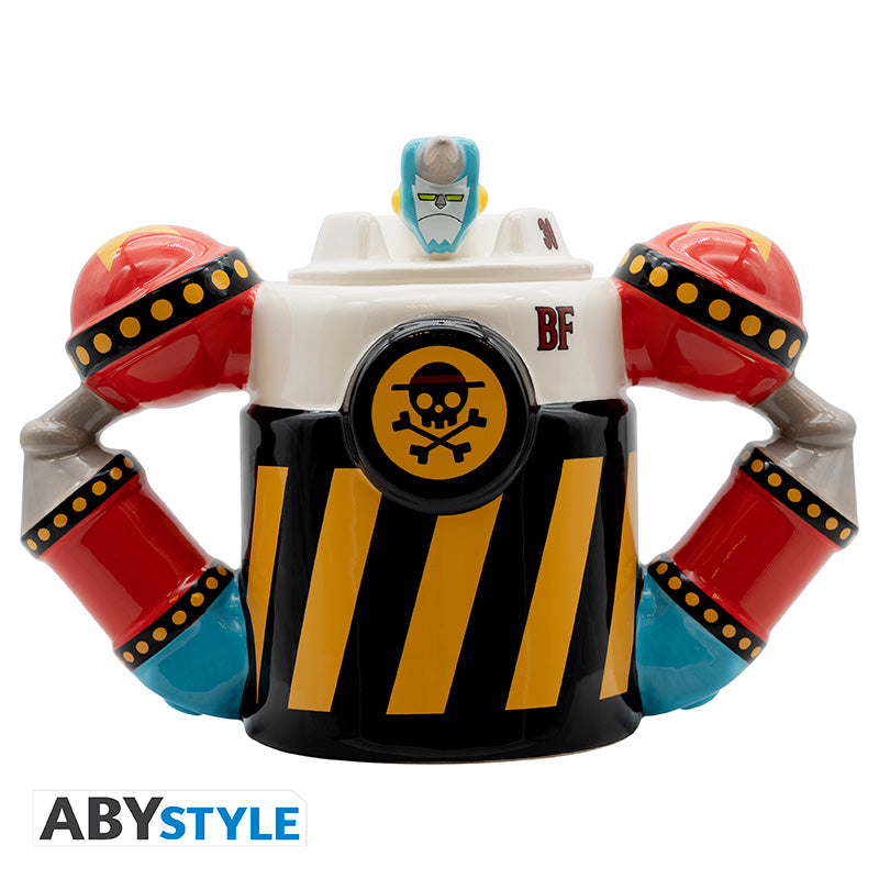 Kubek 3D One Piece z motywem Iron Pirate Franky shogun