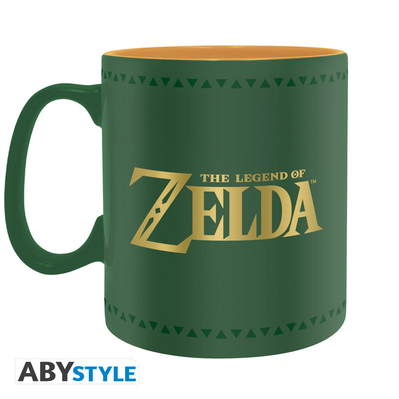Kubek The Legend of Zelda z motywem Hyrule Insignia — ujęcie 2