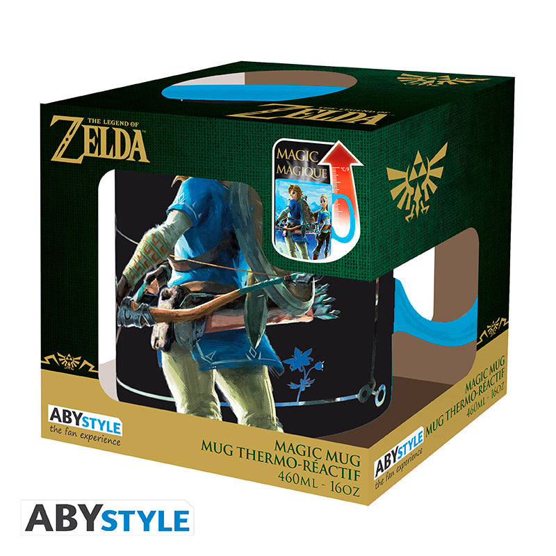 Kubek zmieniający kolor The Legend of Zelda z motywem THE LEGEND OFZELDA Breath the Wild — ujęcie 4