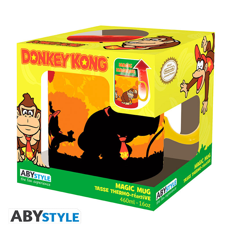 Kubek zmieniający kolor Donkey Kong z motywem Donkey Kong — ujęcie 4