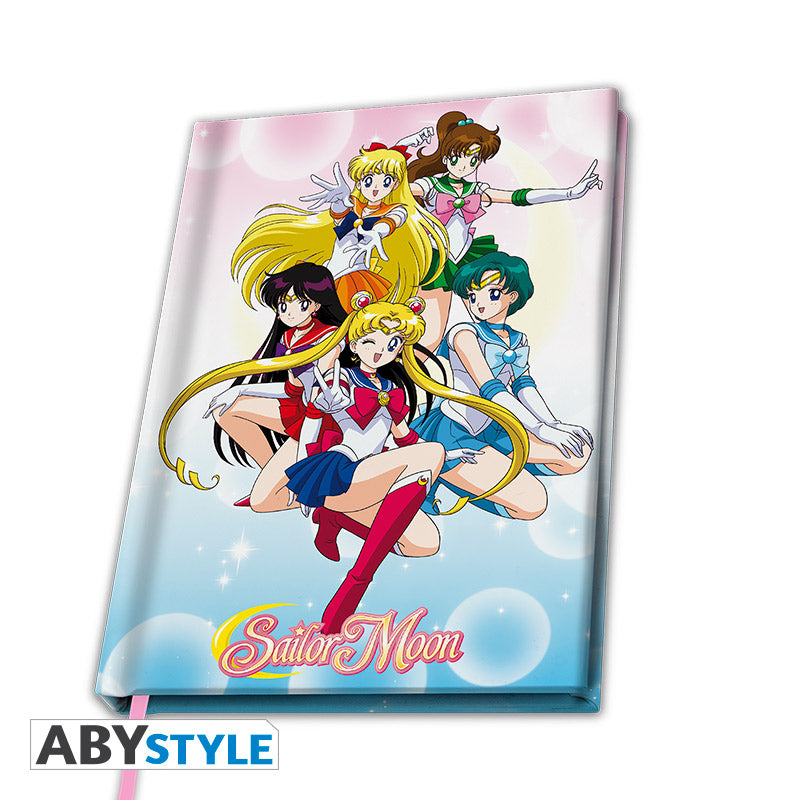 Notes A5 Sailor Moon z motywem Sailor warriors