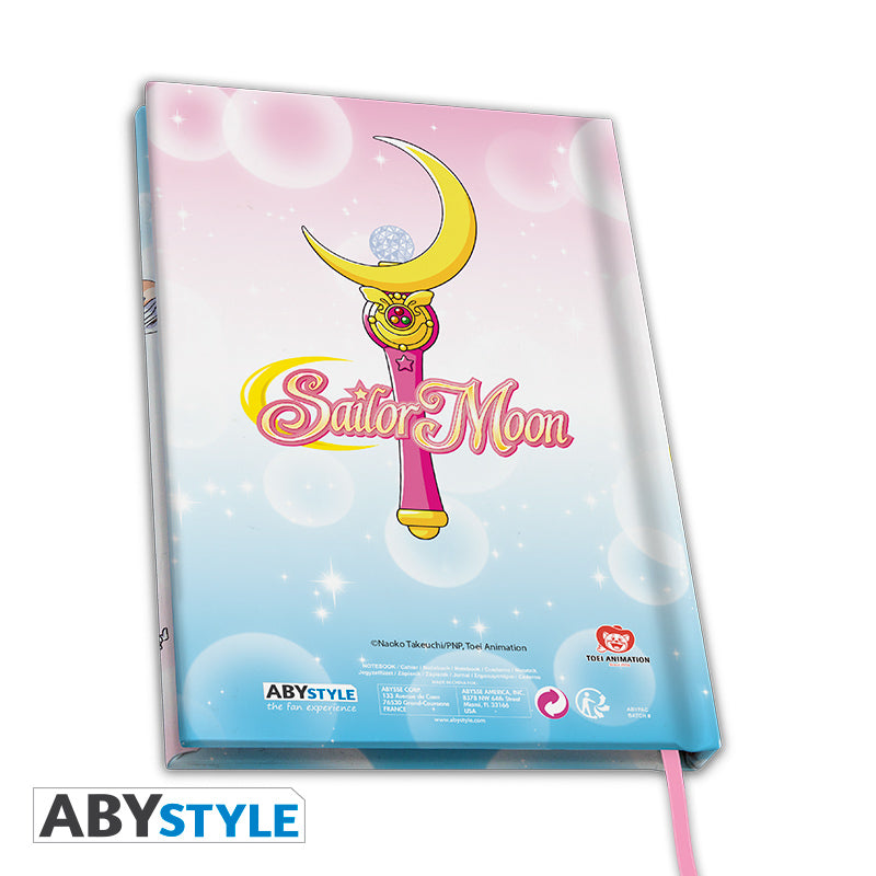 Notes A5 Sailor Moon z motywem Sailor warriors — ujęcie 2