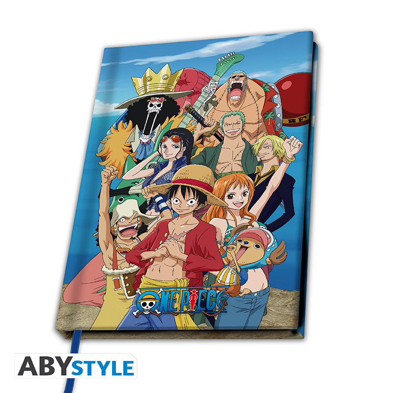 Notes A5 One Piece z motywem Straw Hat Crew