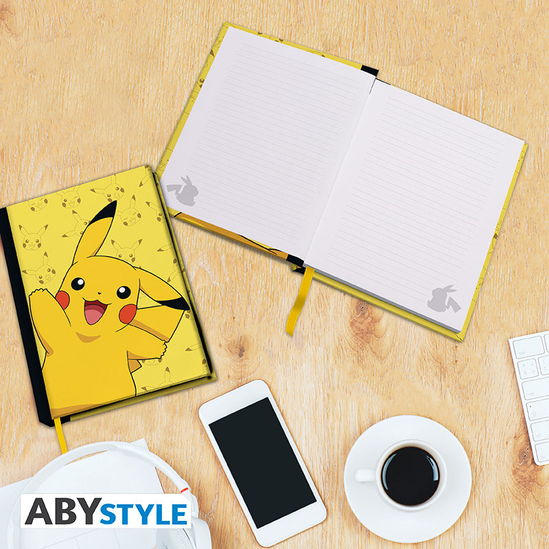 Notes A5 Pokémon z motywem Pikachu