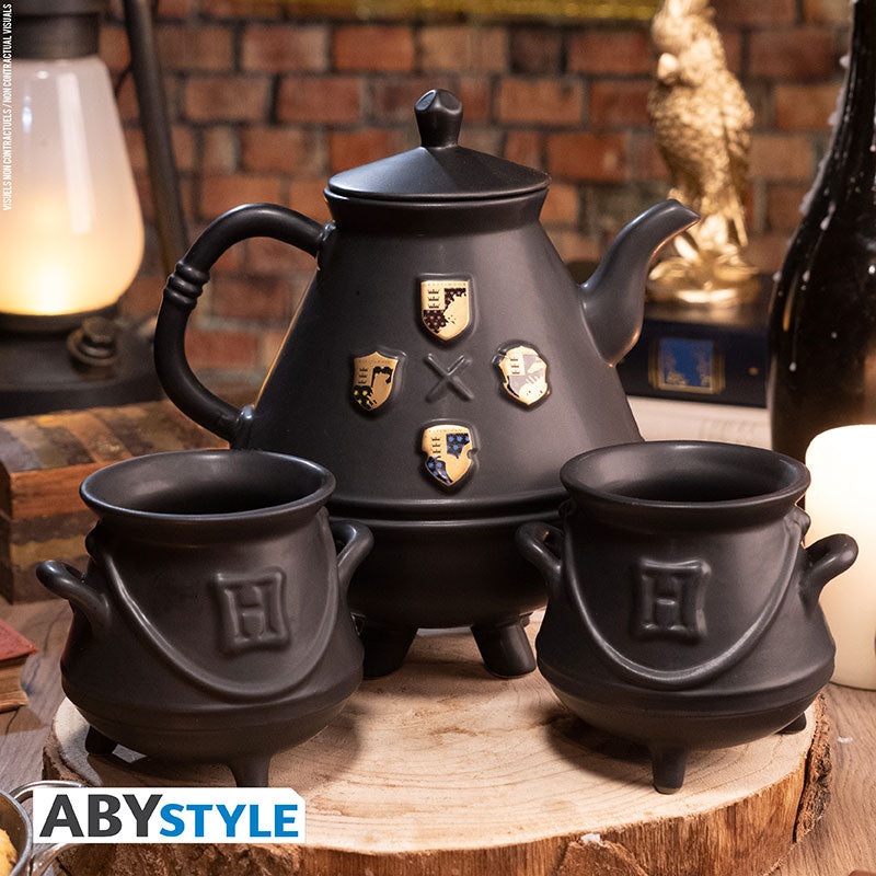 Czajniczek Harry Potter z motywem with Hogwarts cauldrons set — ujęcie 2