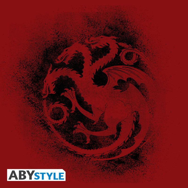 Koszulka Gra o Tron z motywem herb Targaryenów, ujęcie 2