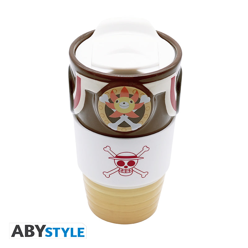 Kubek termiczny 3D One Piece z motywem Thousand Sunny — ujęcie 2