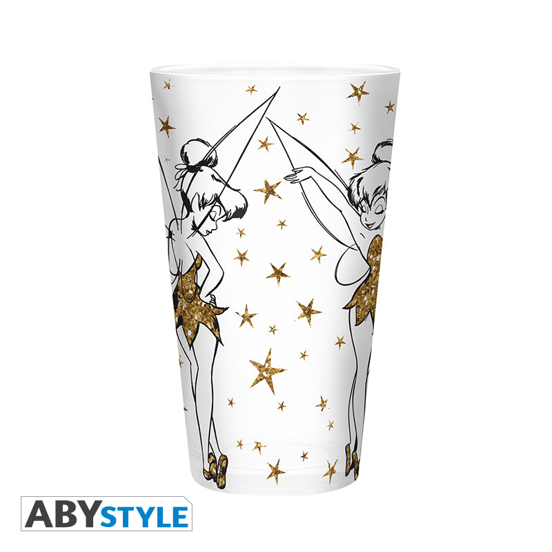 Szklanka XXL Disney z motywem Tinkerbell Gold Glitter — ujęcie 3