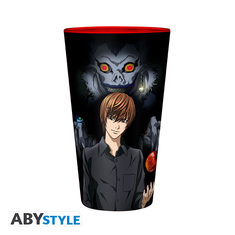 Szklanka XXL Death Note z motywem Light & Misa