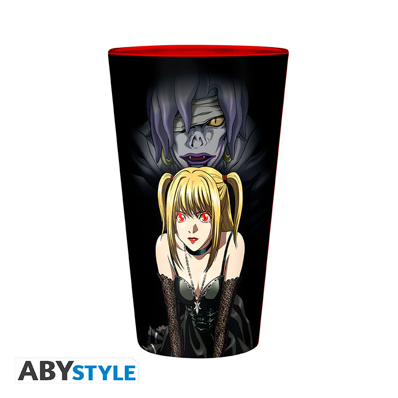 Szklanka XXL Death Note z motywem Light & Misa — ujęcie 2