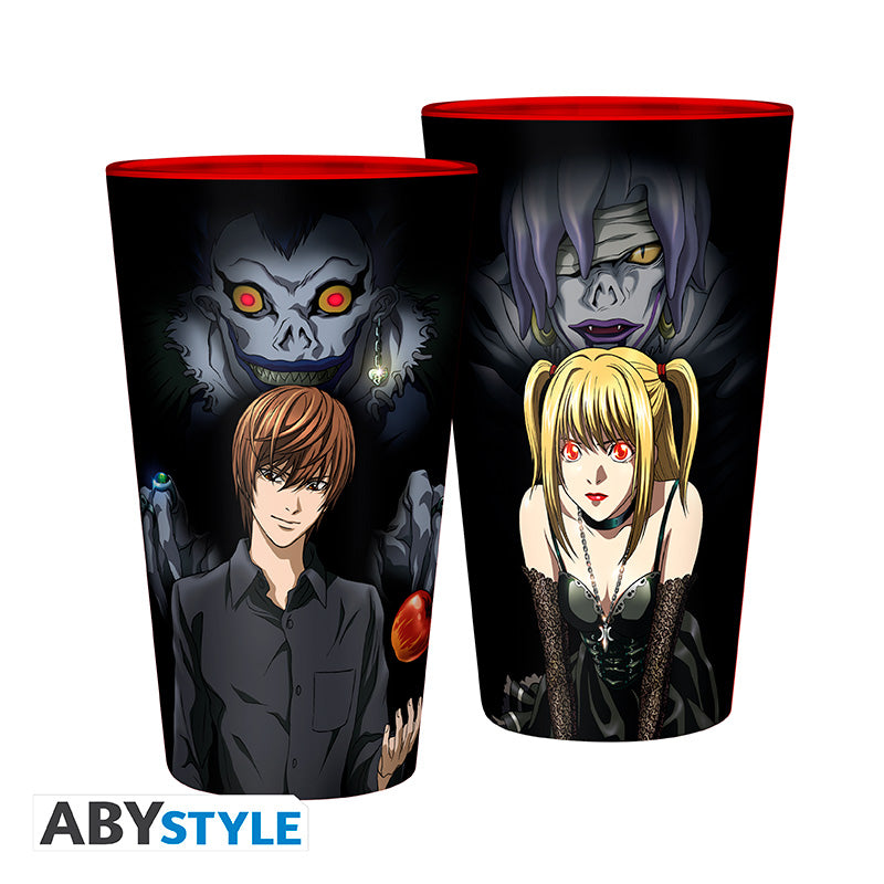 Szklanka XXL Death Note z motywem Light & Misa — ujęcie 3