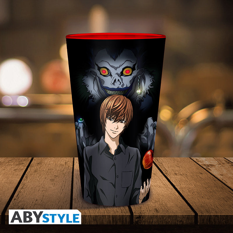 Szklanka XXL Death Note z motywem Light & Misa — ujęcie 4